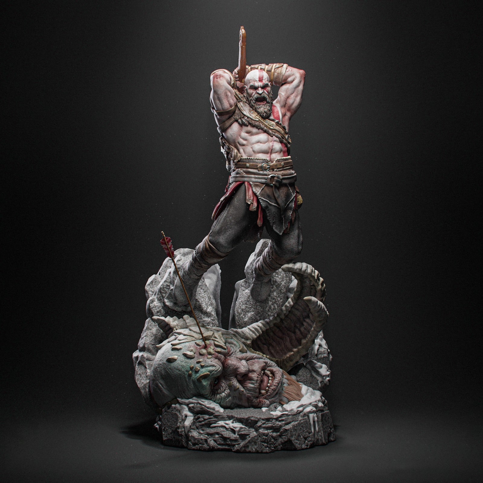 GOW - Kratos Figürü